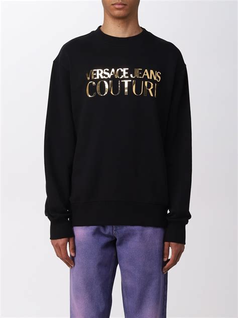 pull versace jeans homme|Versace men's jeans.